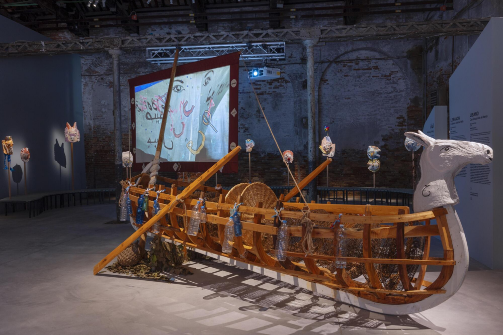 Artist Spotlight: Processie & tabbouleh-picknick: ‘And Europa Fled to the Sea, a Procession of Leaving and Arriving’ door Mounira Al Solh